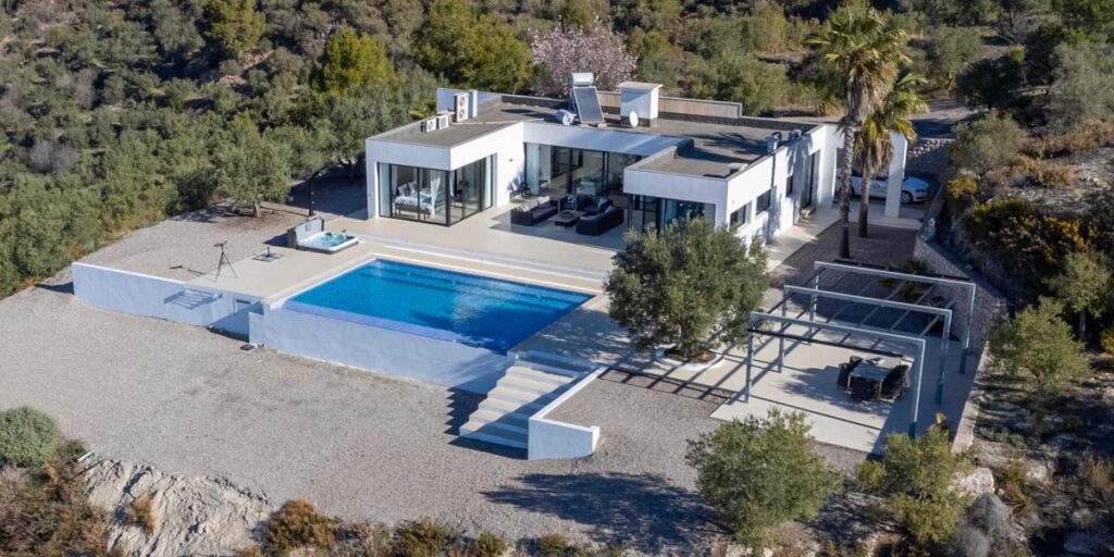real estate, drone, aerial, Spain, Costat. del Sol, Costa Tropical, Nerja, Almunecar, La Herradura, Villa, appartment